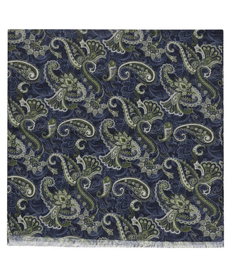 Dunne wollen sjaal | Blauw Dunne wollen sjaal | Blauw