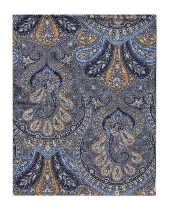 Dunne wollen sjaal | Blauw