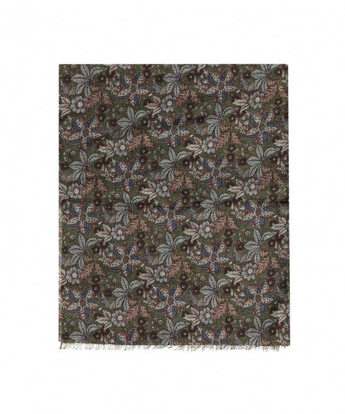 Dunne wollen sjaal | Groen