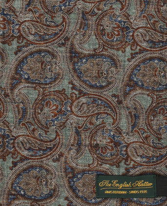 Dunne wollen sjaal | Groen