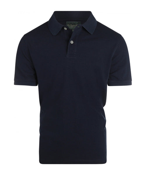 Polo piqué korte mouw | Navy Blauw