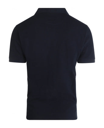 Polo piqué korte mouw | Navy Blauw