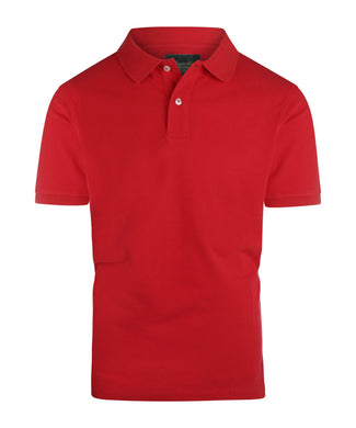 Polo piqué korte mouw | Rood Polo piqué korte mouw | Rood