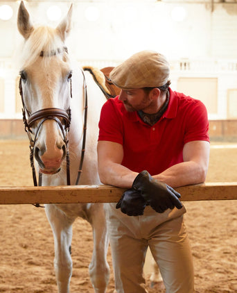 Polo piqué korte mouw | Rood