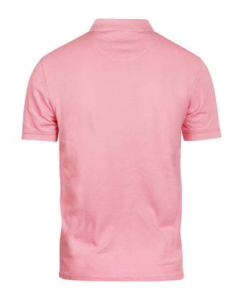Kurzärmeliges Piqué-Poloshirt | Rosa