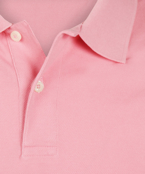 Polo piqué korte mouw | Roze