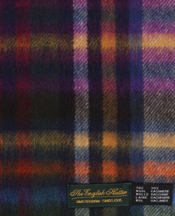 Sjaal Wol en Cashmere 30X190 | Grijs