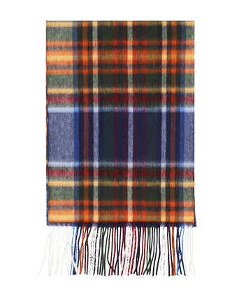 Sjaal Wol en Cashmere 30X190 | Blauw