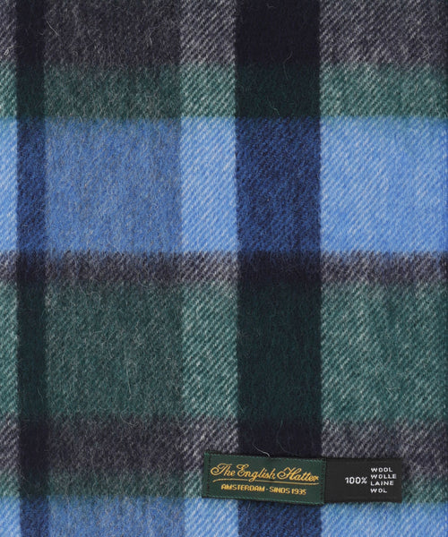 Sjaal Merinowol | Denim Blauw