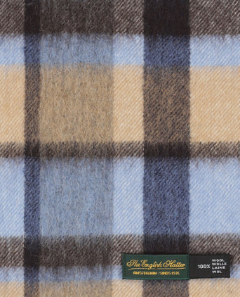 Sjaal Merinowol | Blauw