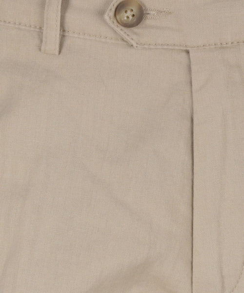 Chino Derby Linnen en Katoen | Bruin