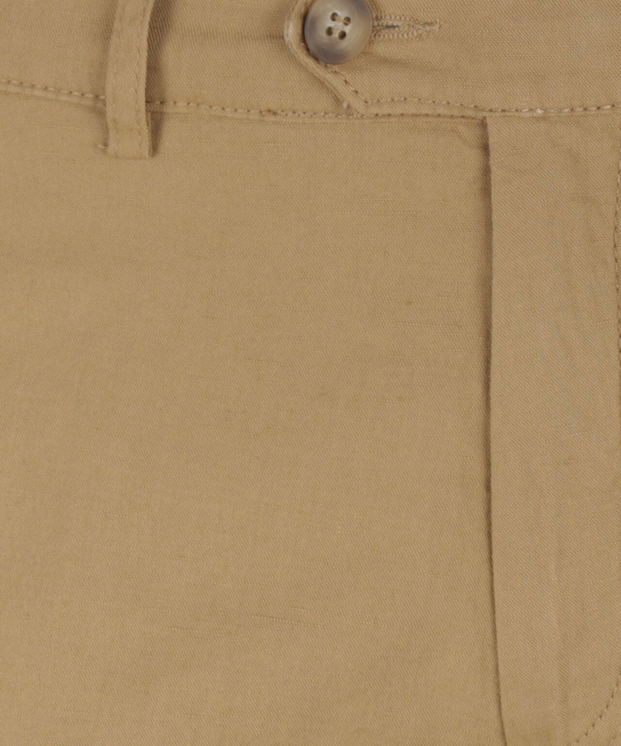 Chino Derby Leinen und Baumwolle | Braun