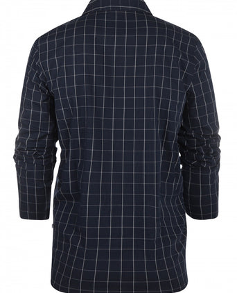 Pyjama set poplin katoen | Blauw