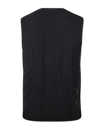 Barbour Polarquilt Zip-in Liner Bodywarmer | Navy Blauw