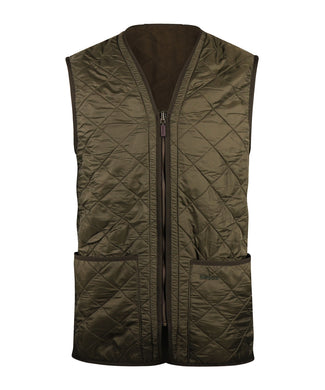 Barbour Polarquilt Zip-in Liner Bodywarmer | Oliv Barbour Polarquilt Zip-in Liner Bodywarmer | Oliv