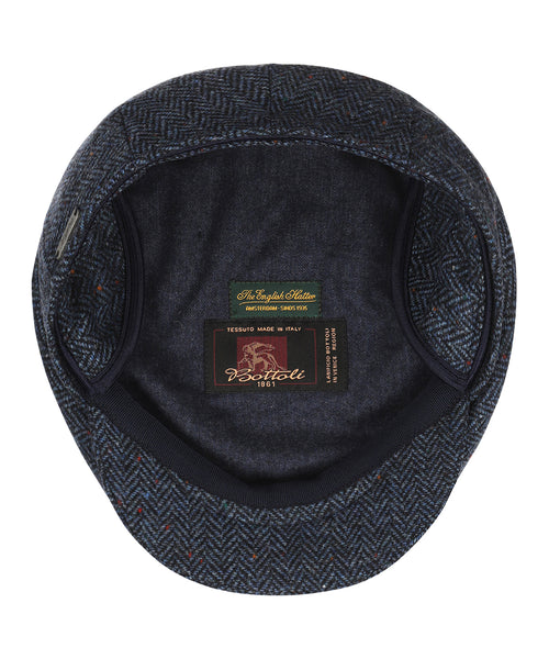 Tweed Cap met Oorflappen | Blauw