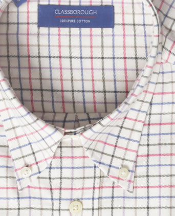 Overhemd brushed cotton | Bruin