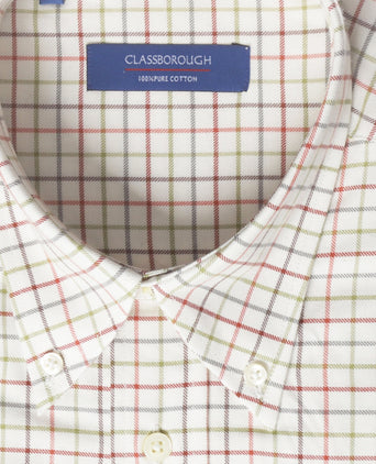 Hemd aus gebürsteter Baumwolle | Braun