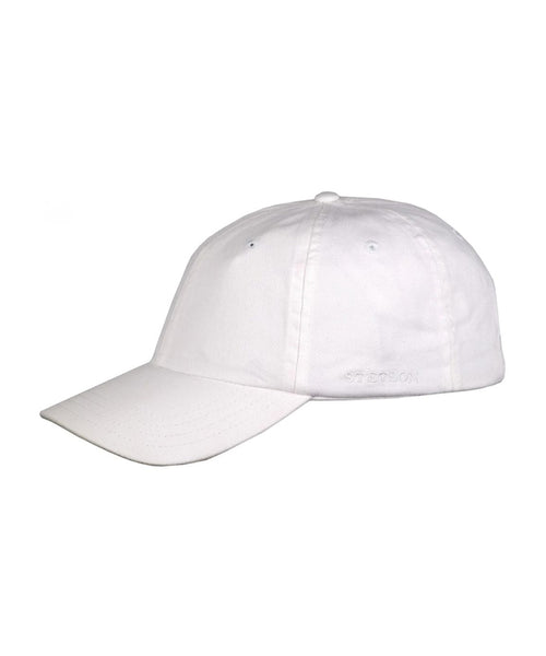 Stetson Baseballkappe aus Baumwolle | Weiß