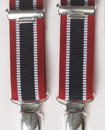 Smalle Bretels met clips | Blauw