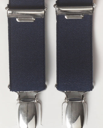 Smalle Bretels met clips | Navy Blauw