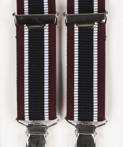 Smalle Bretels met clips | Rood