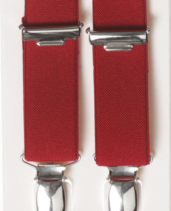 Smalle Bretels met clips | Bordeaux Rood