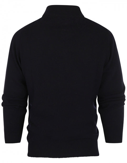 Pullover Rits | Navy/Cobble
