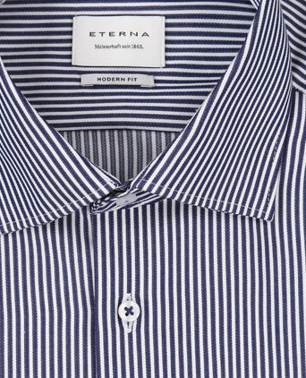 Overhemd gestreept | Blauw