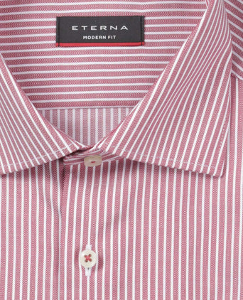 Overhemd gestreept | Rood