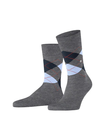 Manchester Herrensocken | Grau