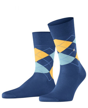 Manchester Herrensocken | Blau