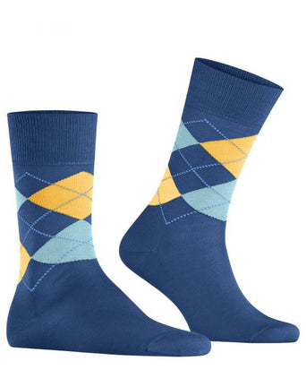 Manchester Herrensocken | Blau