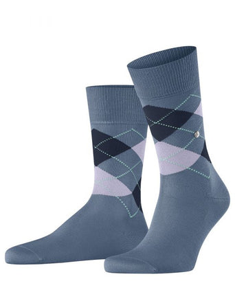 Manchester Herrensocken | Blau