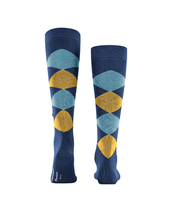 Manchester Herren-Kniestrümpfe | Blau