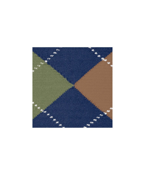 Manchester heren kniekousen | Blauw