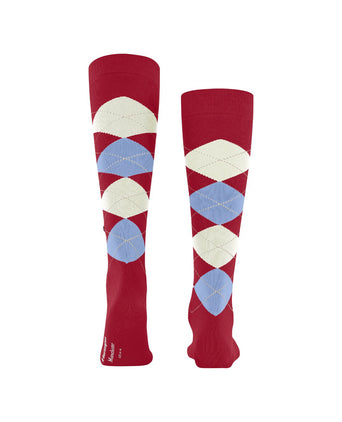 Manchester heren kniekousen | Rood