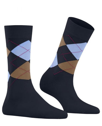 Herrensocken aus Covent Garden | Blau