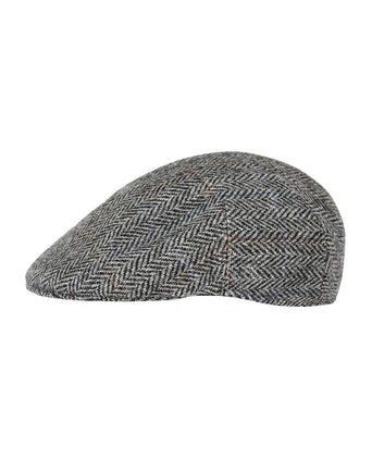 Tweed Cap Voorgevormd | Grijs