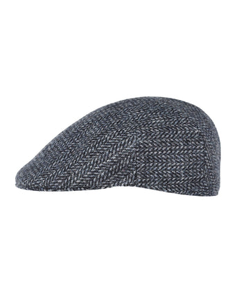 Tweed Cap Voorgevormd | Blauw