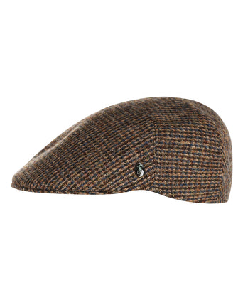 Tweed Cap Voorgevormd | Blauw