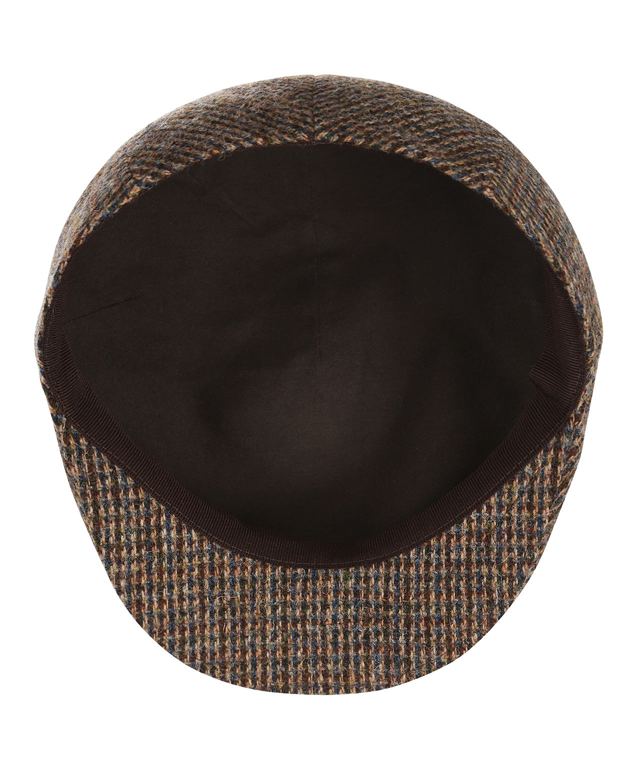 Tweed-Mütze vorgeformt | Blau
