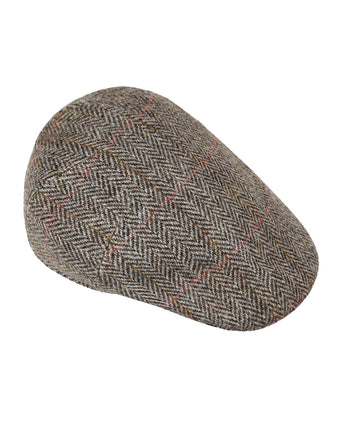 Tweed Cap Voorgevormd | Bruin