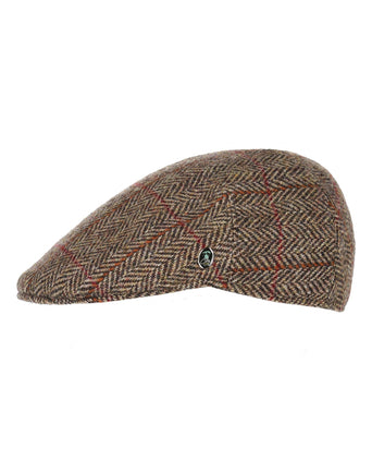 Tweed Cap Voorgevormd | Bruin