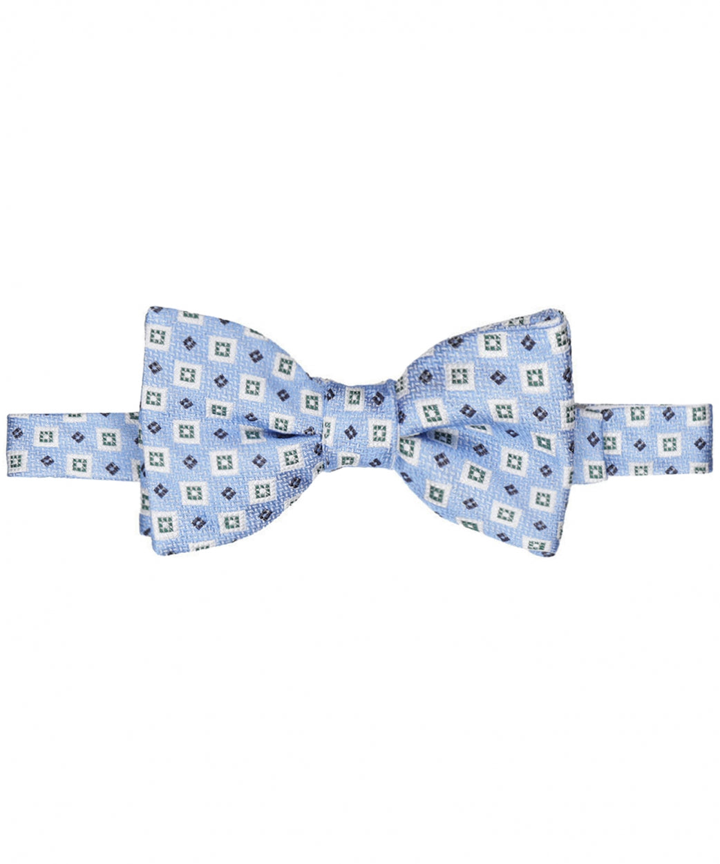 Strik zijde | Blauw Print