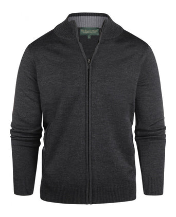 Merino Ritsvest | Antraciet Grijs