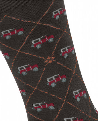 Burlington Car Heren Sokken | Bruin