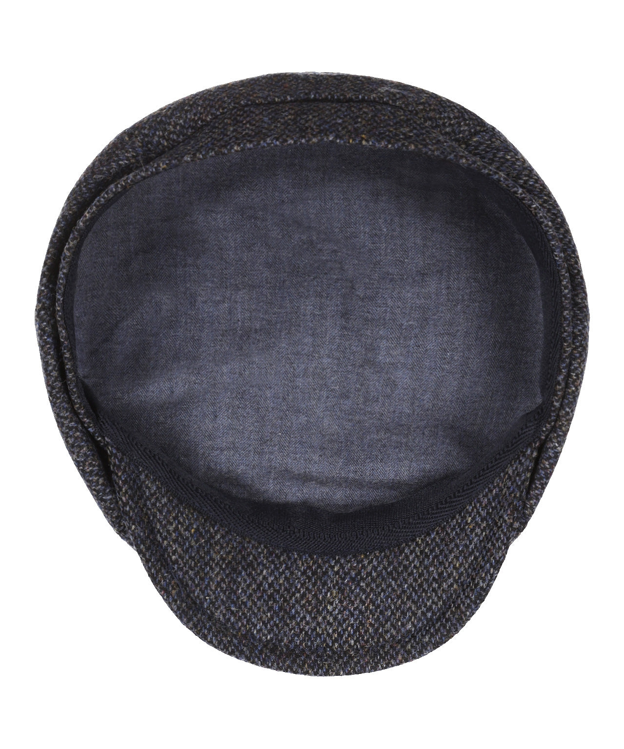 Tweed Ballon Cap | Navy