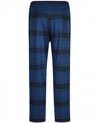 Derek Rose Flannel Pyjama Set | Blauw