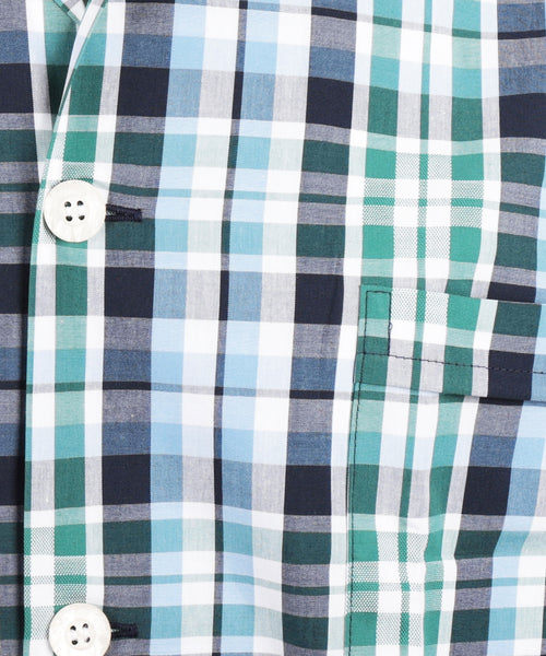 Derek Rose Flannel Pyjama Set | Blauw